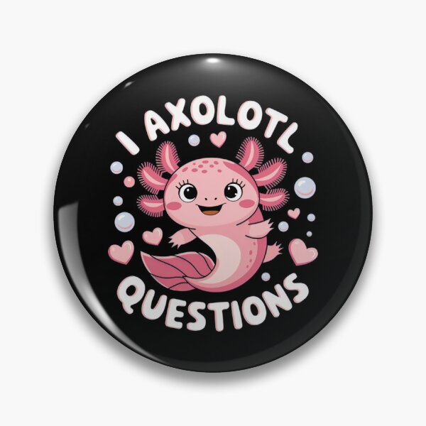 Item preview, I Axolotl Questions Kids Axolotl Plush Cute Axolotl designed and sold by Shaun-Arts.