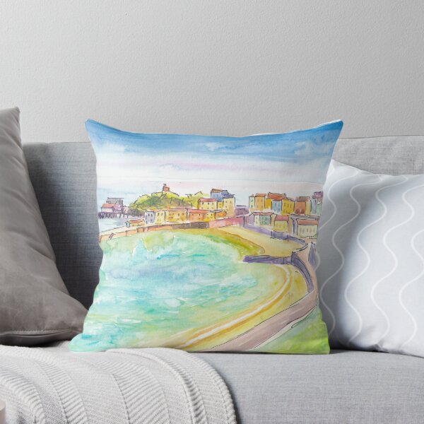 Item preview, Dusk Falls on Tenby Harbour Pembrokeshire Coast designed and sold by artshop77.