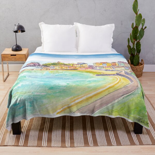 Item preview, Dusk Falls on Tenby Harbour Pembrokeshire Coast designed and sold by artshop77.