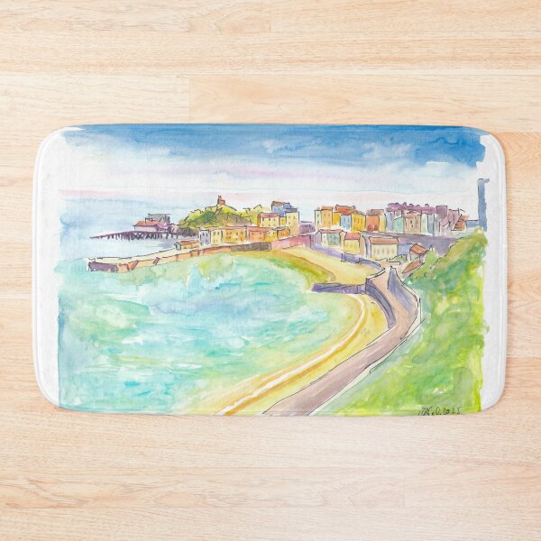 Item preview, Dusk Falls on Tenby Harbour Pembrokeshire Coast designed and sold by artshop77.