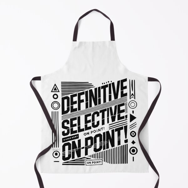 Item preview, "Definite, Selective, On Point! | Motivational & Focused Quote T-shirt | Precision and Clarity Tee" Black Style designed and sold by Living Warrior Designs.