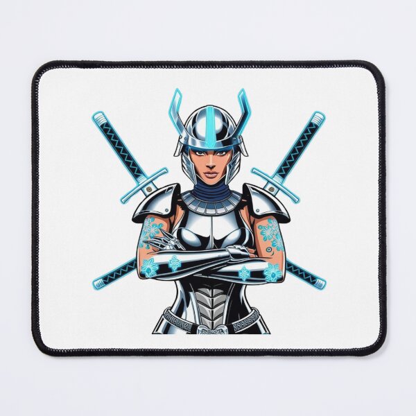 Item preview, Samurai Warrior of the Future – Lethal Beauty in Steel and Light designed and sold by StormArte.