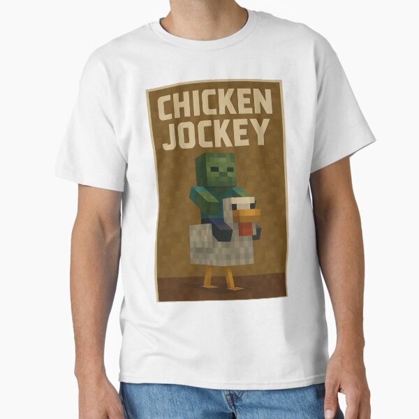Vista previa del artículo con la obra «jinete de pollo», diseñado y vendido por Gam3Wear.