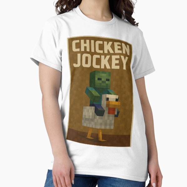 Vista previa del artículo con la obra «jinete de pollo», diseñado y vendido por Gam3Wear.