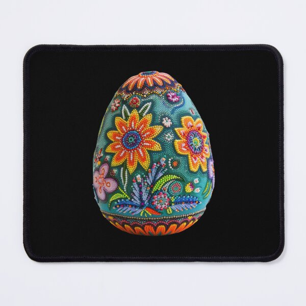 Item preview, Huichol Beaded Egg designed and sold by Myra365Art.