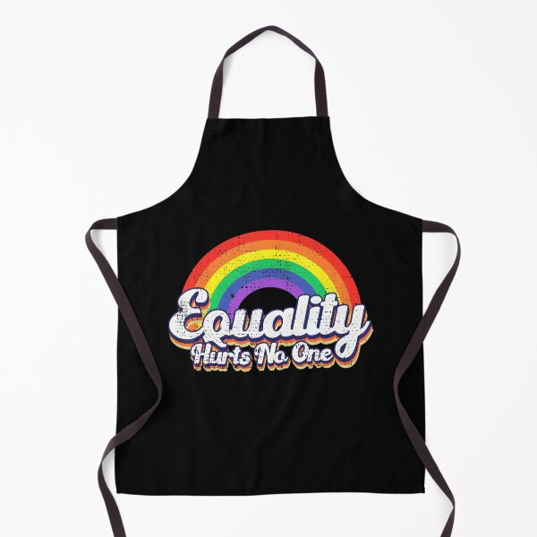 Item preview, Equality Hurts No One LGBT Rainbow Retro Vintage LGBTQ designed and sold by Cute-Collection.