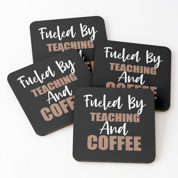 Item preview, Fueled By Teaching And Coffee designed and sold by Spoof-Tastic.