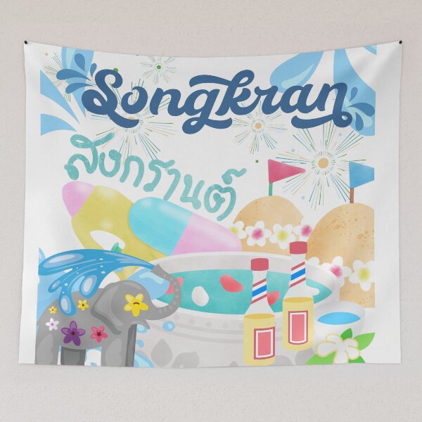 Item preview, Thai Collections : Songkran festival 2 designed and sold by ifashaman I&B Digi-Arts.