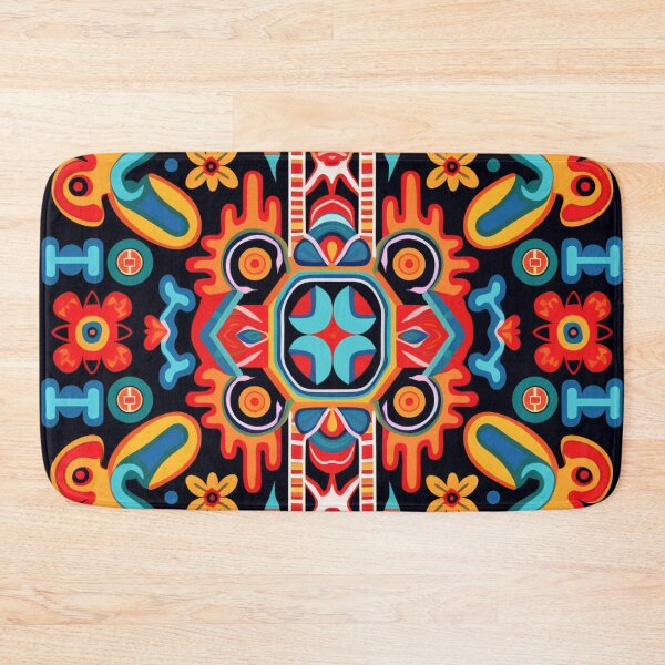 Item preview, Mexico’s Huichol Art Pattern designed and sold by Myra365Art.