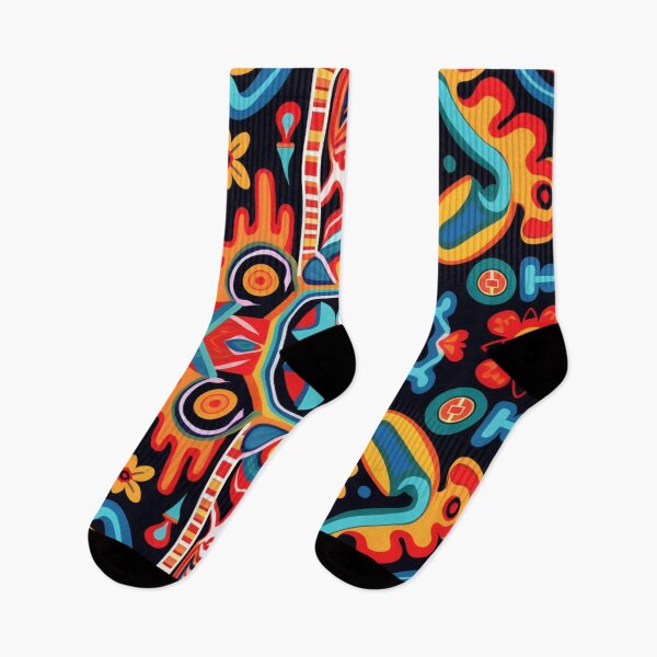Item preview, Mexico’s Huichol Art Pattern designed and sold by Myra365Art.