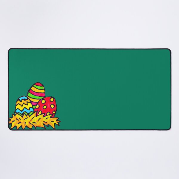 Item preview, Colorful Easter nest with patterned eggs – hand-painted spring motif designed and sold by Vision Illustrated.