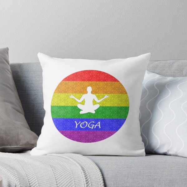 Item preview, Yoga - Gay Pride designed and sold by PrideFeliz.