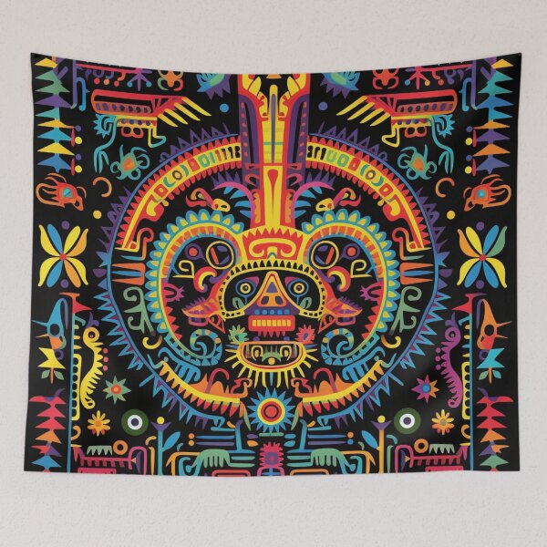 Item preview, Mexico’s Huichol Art Pattern designed and sold by Myra365Art.