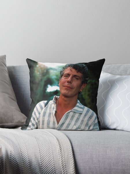 Item preview, Anthony Bourdain Charm designed and sold by ZamanEcho.