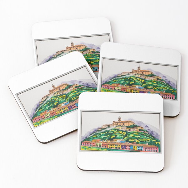 Item preview, Bogotá Illustrated – Andean City between Colors and Fog designed and sold by StormArte.