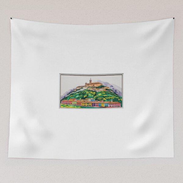 Item preview, Bogotá Illustrated – Andean City between Colors and Fog designed and sold by StormArte.