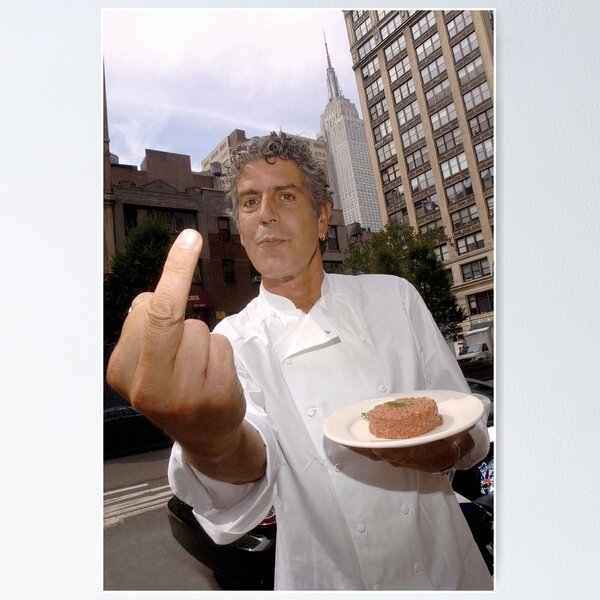Item preview, Anthony Bourdain ICON designed and sold by ZamanEcho.