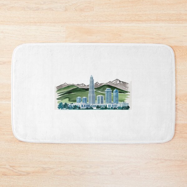 Item preview, Santiago Illustrated – Between Andes and Skyscrapers designed and sold by StormArte.