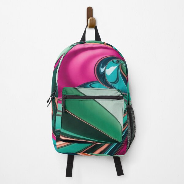 Item preview, Neon Alpine Flow in Mirror Chrome designed and sold by Harmonic_Layers.