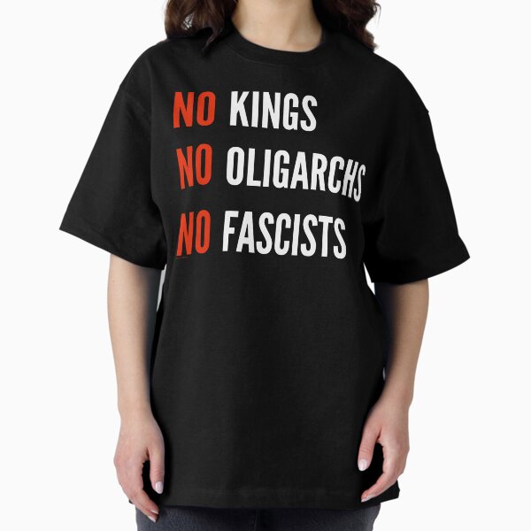 Item preview, No Kings Oligarchs Fascists designed and sold by ArtVixen.