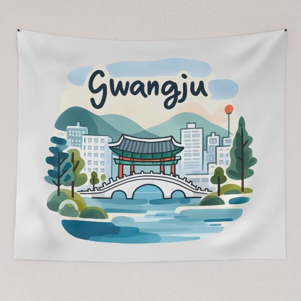 Item preview, Gwangju South Korea  designed and sold by PaintMeWorld.