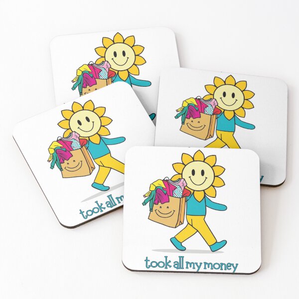 Item preview, an antique store took all my money cute sunflower guy designed and sold by dooddads13.