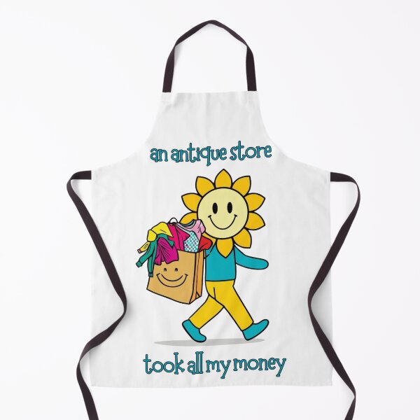 Item preview, an antique store took all my money cute sunflower guy designed and sold by dooddads13.