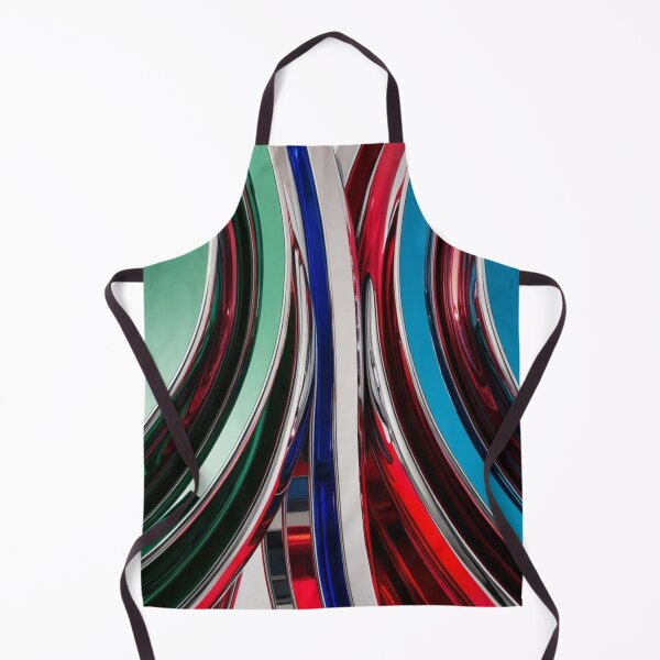 Item preview, Bold Mirrored Curves in Alpine Shine designed and sold by Harmonic_Layers.