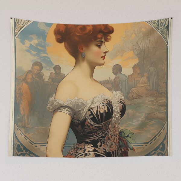 Item preview, Timeless Nouveau Muses designed and sold by djovan.