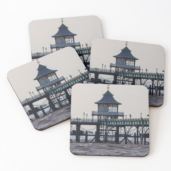 Item preview, Clevedon Pier at high tide designed and sold by Martin Fenton.