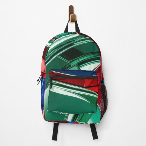 Item preview, Sleek Chrome Curves in Red, Green & Blue designed and sold by Harmonic_Layers.