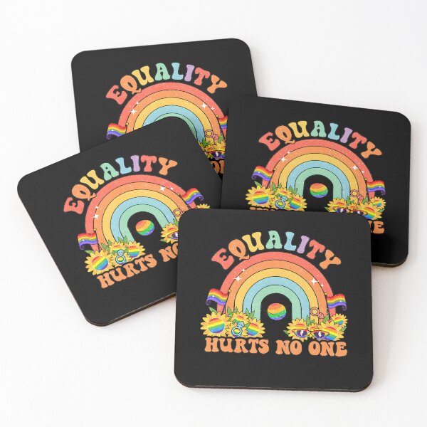Item preview, Equality Hurts No One Rainbow LGBT Pride Month Human Right designed and sold by Cute-Collection.