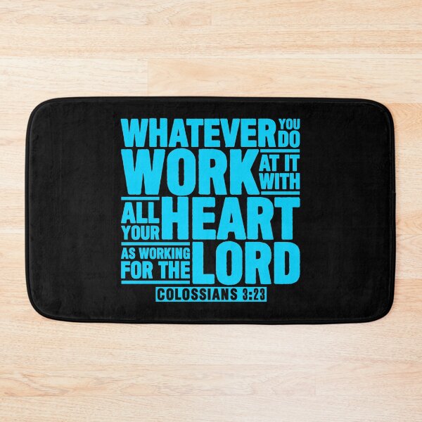 Item preview, Colossians 3:23 Work For The Lord designed and sold by plushism.