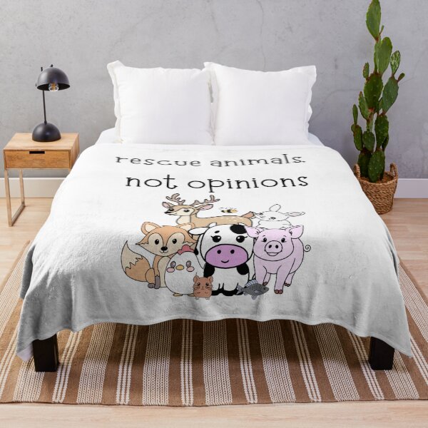 Item preview, Rescue Animals, Not Opinions designed and sold by majownik.