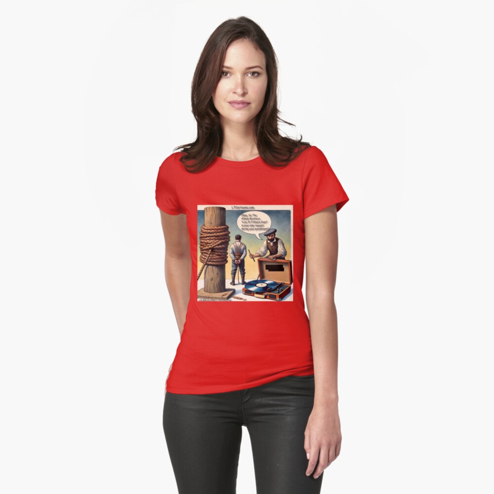 Item preview, Fitted T-Shirt designed and sold by ltcartoons.