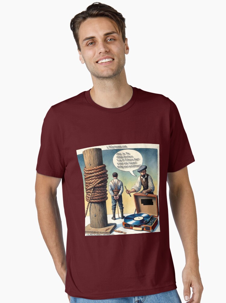 Thumbnail 1 of 7, Essential T-Shirt, Tied To The Whipping Post designed and sold by ltcartoons.
