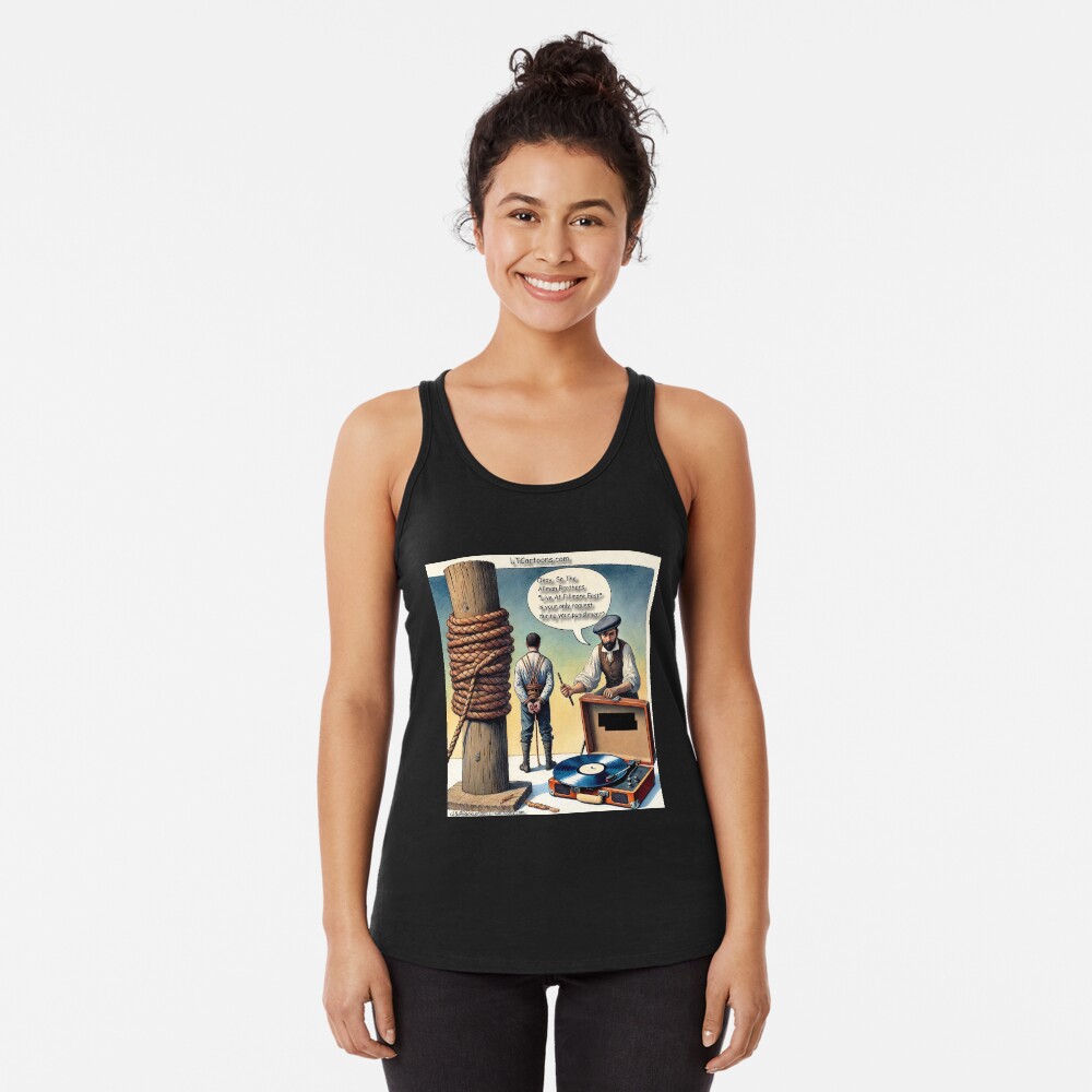 Item preview, Racerback Tank Top designed and sold by ltcartoons.