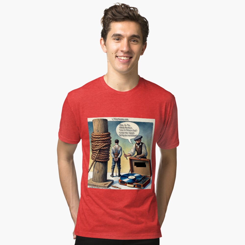 Item preview, Tri-blend T-Shirt designed and sold by ltcartoons.