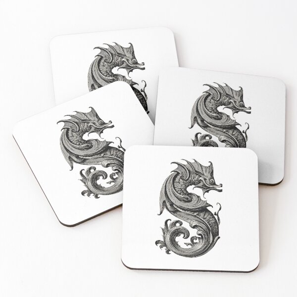 Item preview, Renaissance Dolphin Monogram designed and sold by Eleen's Shop.