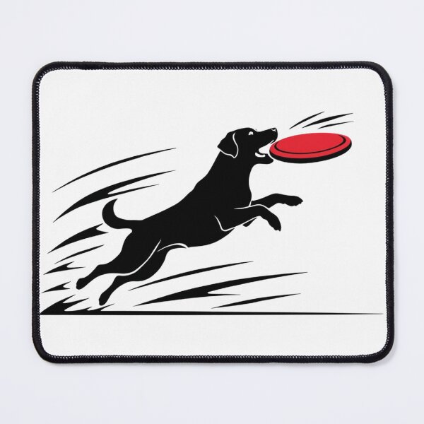 Item preview, Flying Labrador – The Frisbee Master in Action designed and sold by StormArte.