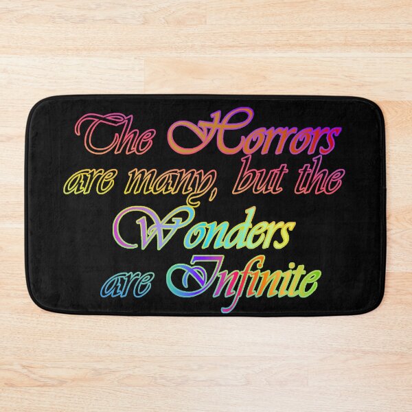 Item preview, The Horrors are many, but the Wonders are Infinite designed and sold by chambergambit.