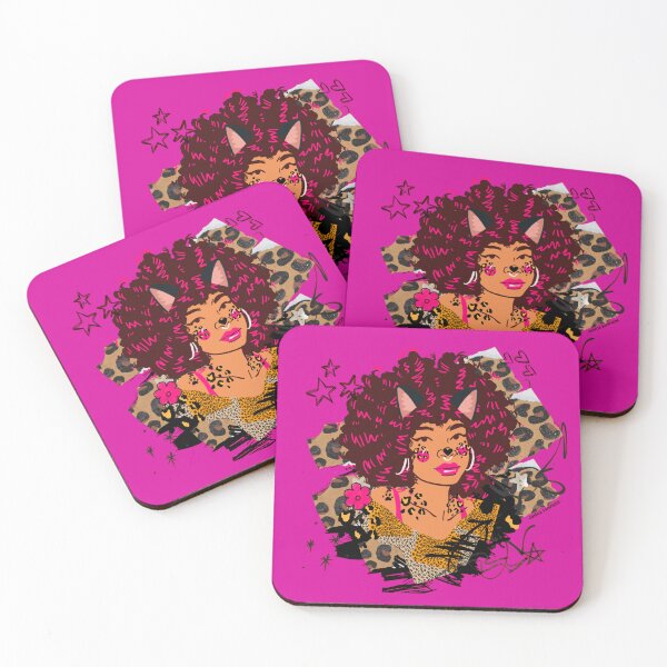 Item preview, Afro Cheetah Diva  designed and sold by FetUphoria.