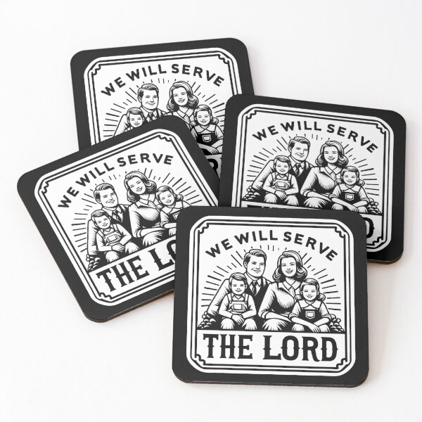 Item preview, Joshua 24:15 We Will Serve The LORD designed and sold by plushism.