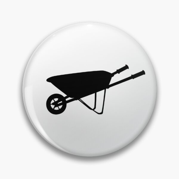 Item preview, Wheelbarrow Silhouette  designed and sold by Over & Out Designs .