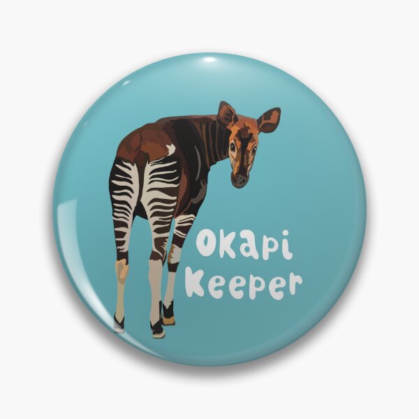 Artikelvorschau, O steht für Okapi Keeper, Okapi – seltene Waldgiraffe aus dem Kongo-Dschungel entworfen und verkauft von PrettylittlepastelUk.