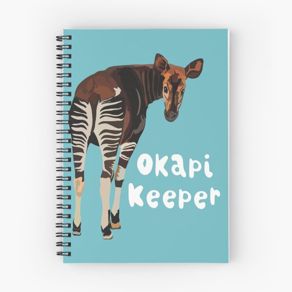 Item preview, O is for Okapi Keeper, Okapi – Rare Forest Giraffid from the Congo Jungle designed and sold by PrettylittlepastelUk.