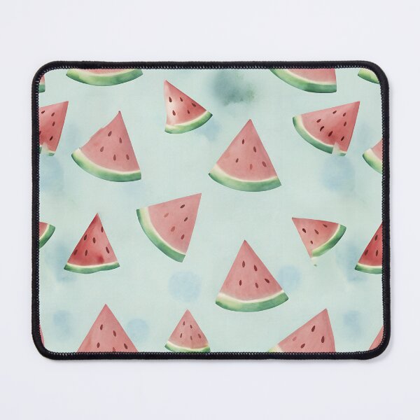 Item preview, Minimalist watercolor watermelon slices designed and sold by dulceguavashop.