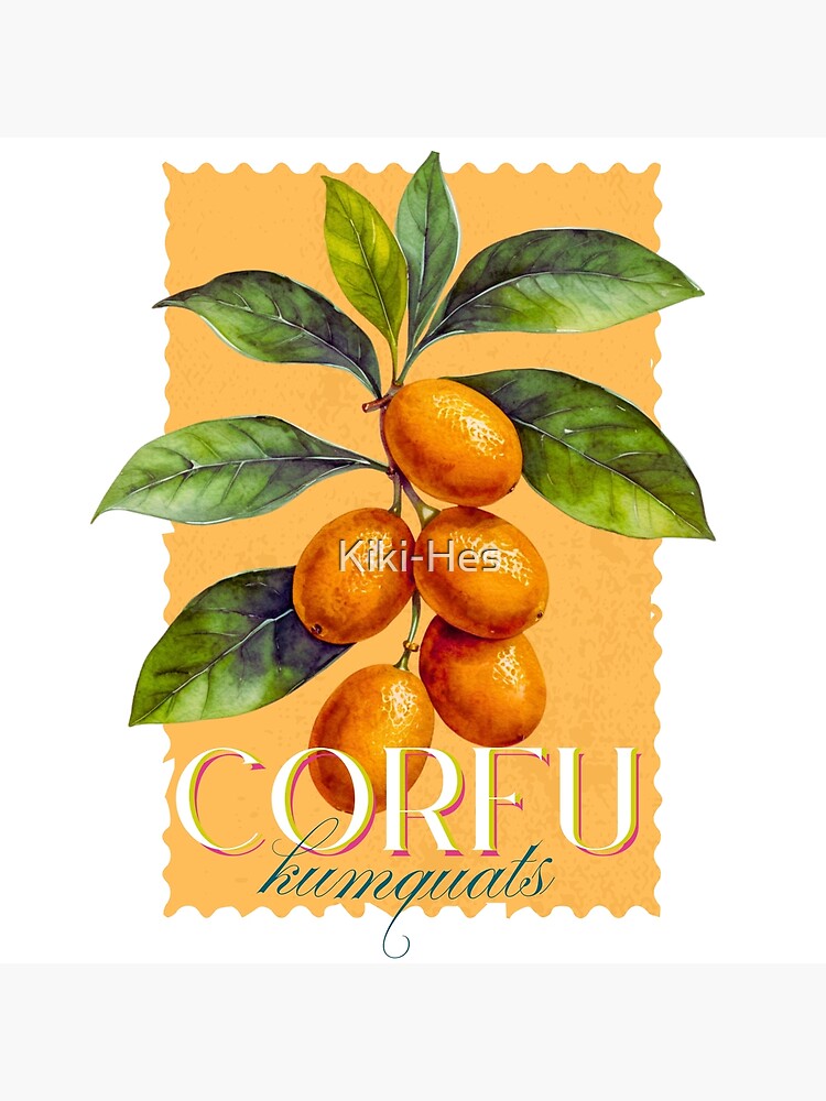 Corfu Kumquats Greeting Card