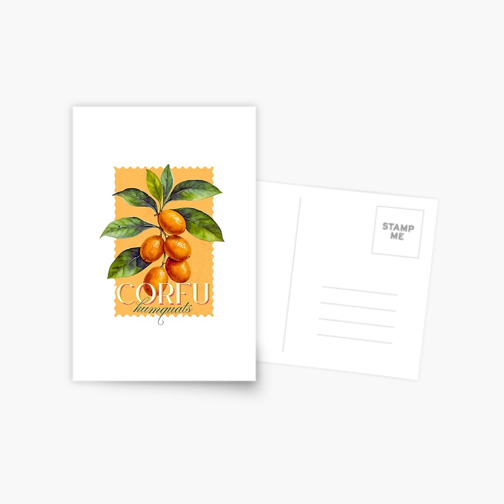Corfu Kumquats Greeting Card