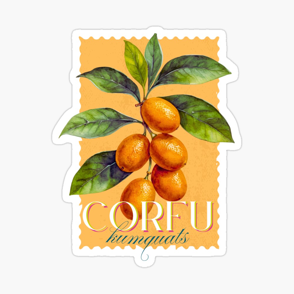 Corfu Kumquats Greeting Card